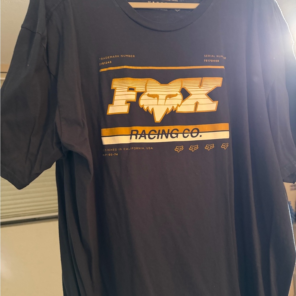 Fox Navy T-Shirt